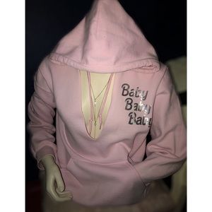 Sweaters - Pink hoodie Sweaters - Pink hoodie
